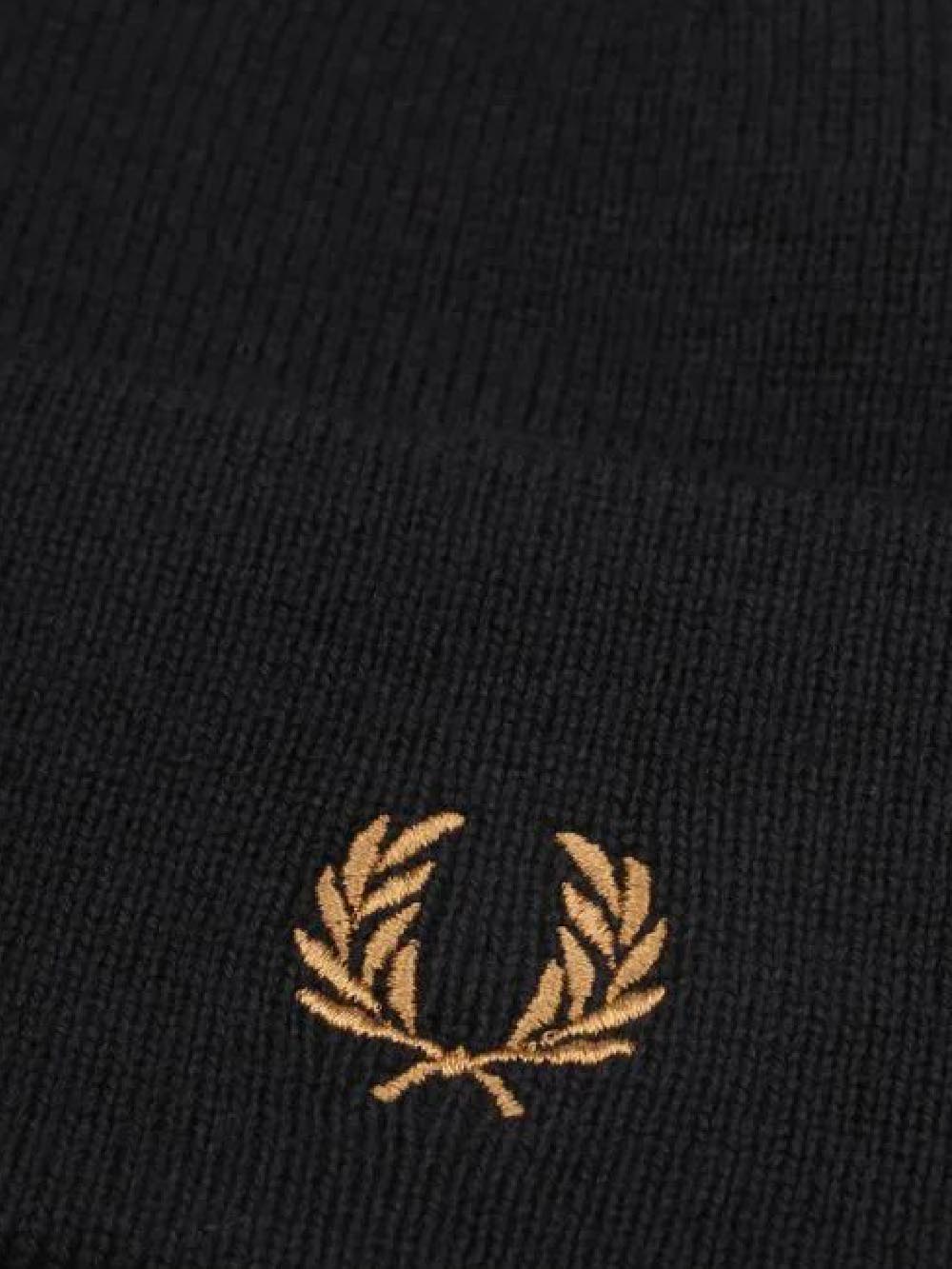 FRED PERRY Fred Perry Cappello Uomo Nero/caramello