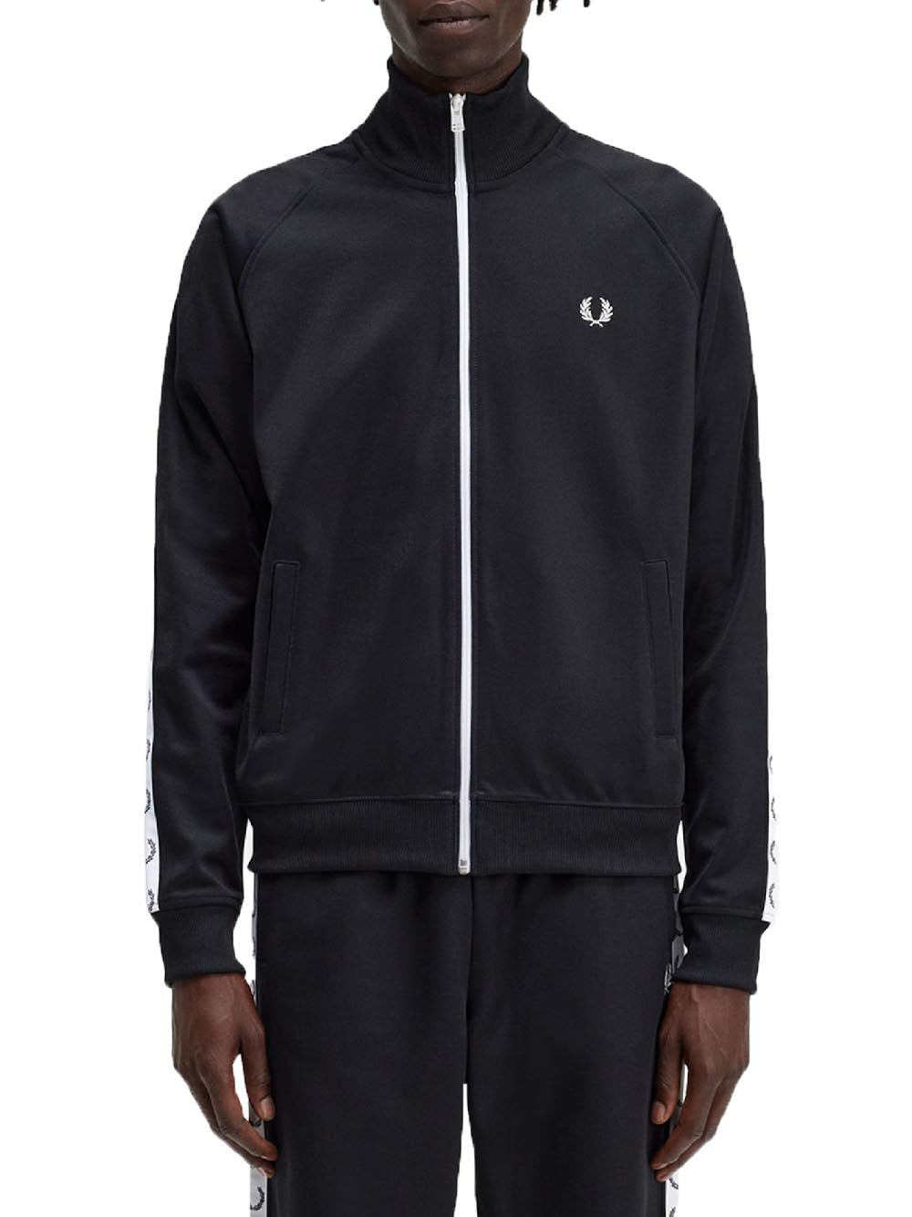 FRED PERRY Fred Perry Felpa Uomo Nero