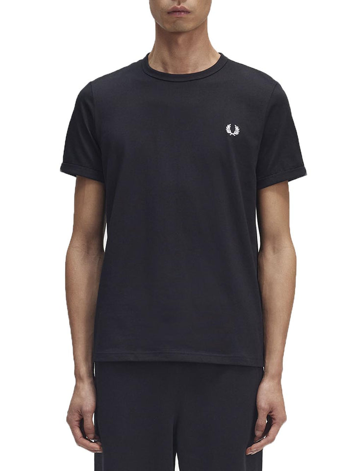 Fred Perry T-shirt Uomo Nero