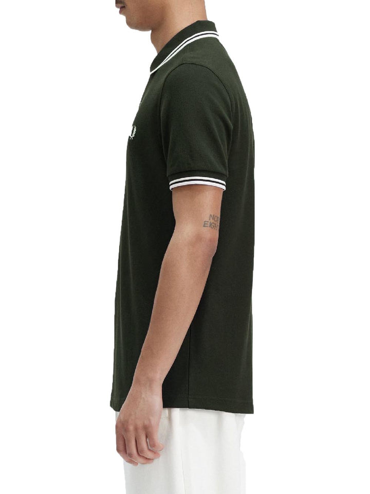 FRED PERRY Fred Perry Polo Uomo Verde scuro