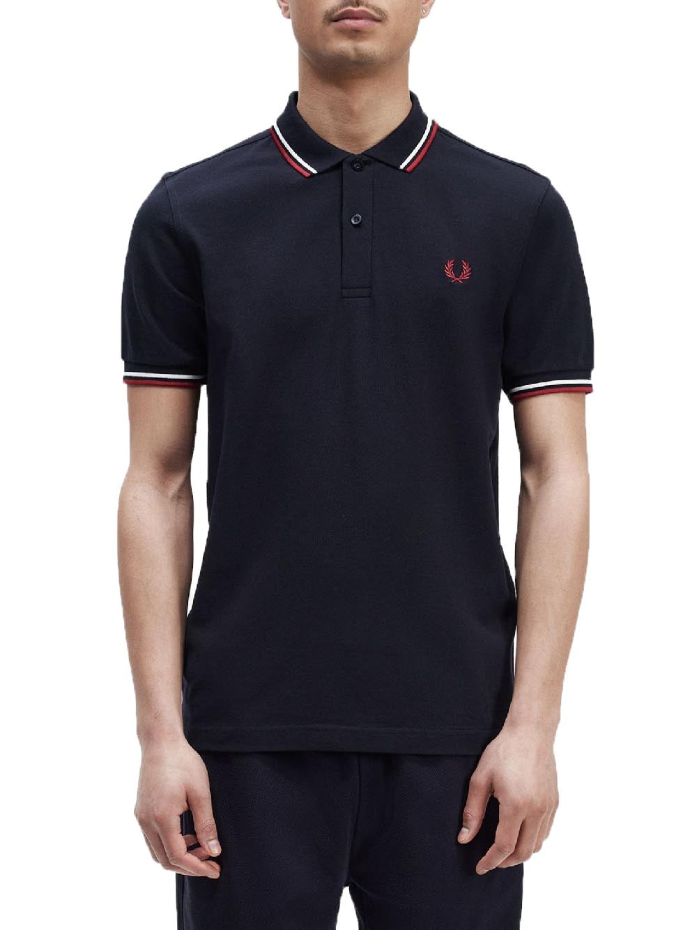 FRED PERRY Fred Perry Polo Uomo Blue