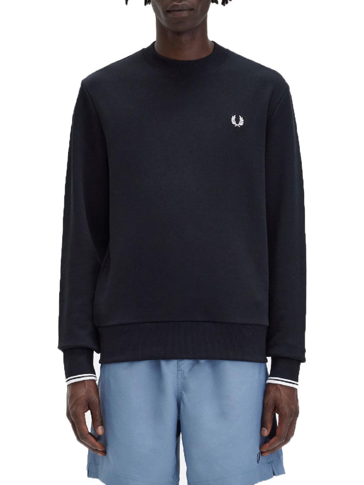 FRED PERRY Fred Perry Felpa Uomo Nero