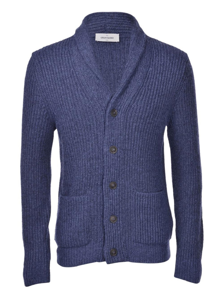 Gran Sasso Cardigan Uomo Blu