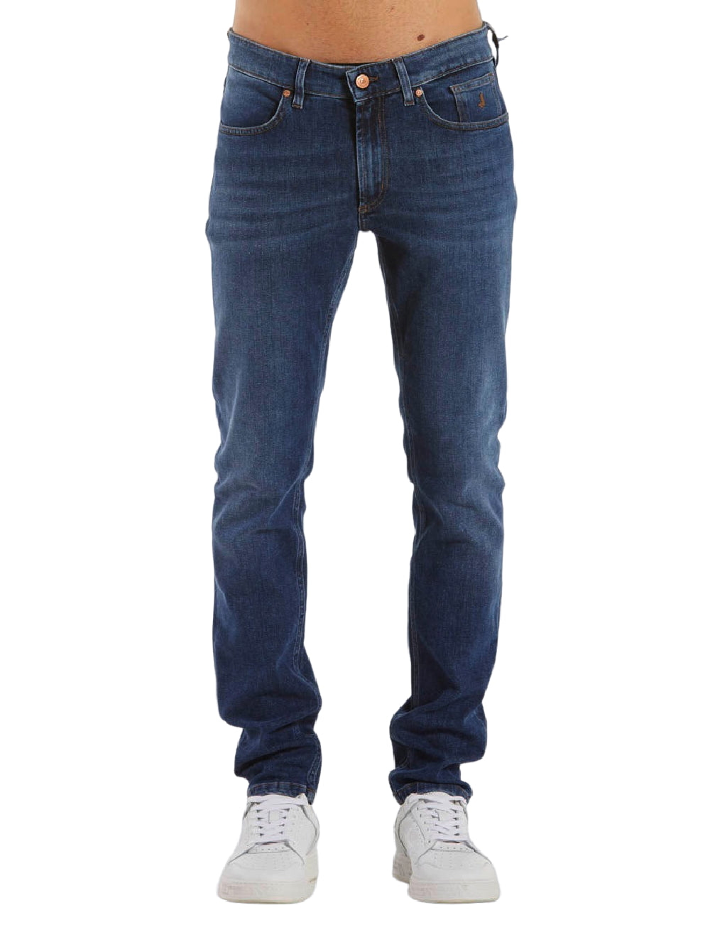 Jeckerson Jeans Uomo Juppa078 Jordan Blu scuro