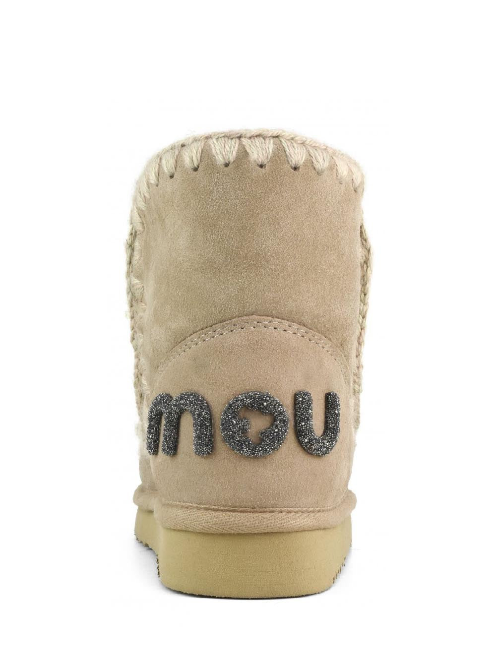 Mou Stivaletti Boot Donna Eskimo 18 Glitter Logo Rosa