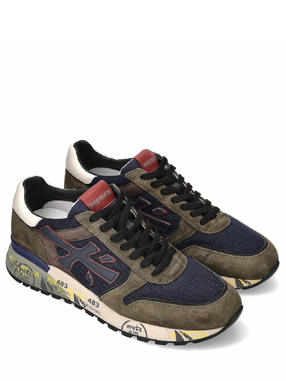 PREMIATA PREMIATA Sneakers Uomo Verde/blu