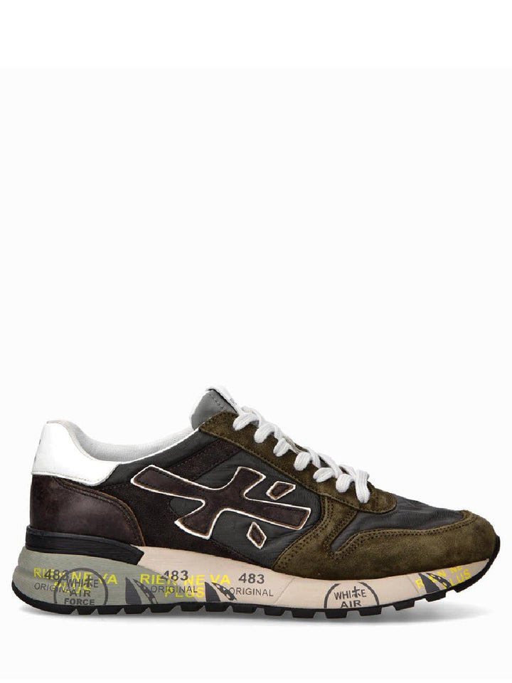 PREMIATA PREMIATA Sneakers Uomo Verde/Marrone