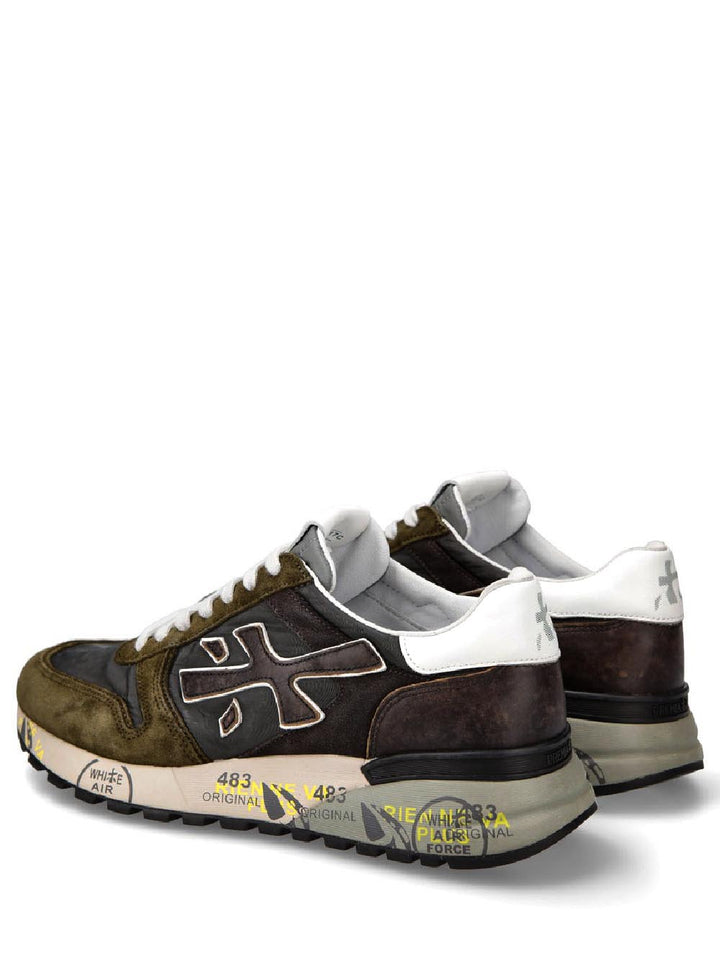 PREMIATA PREMIATA Sneakers Uomo Verde/Marrone