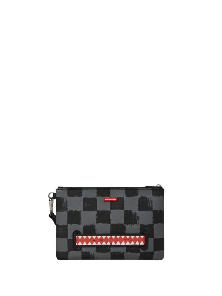 Sprayground Pochette Unisex Grigio nero