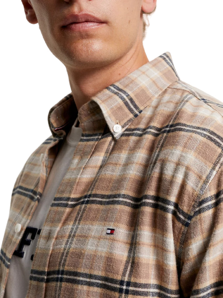 TOMMY HILFIGER TOMMY HILFIGER Camicia Uomo Beige