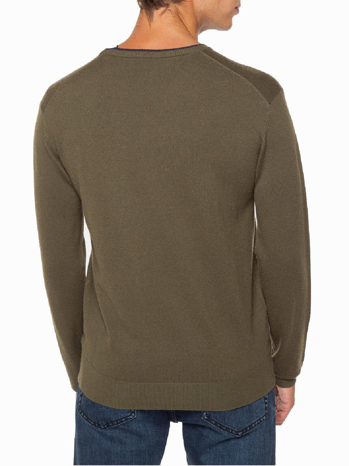 U.S. Polo Assn. Maglia Uomo Verde militare