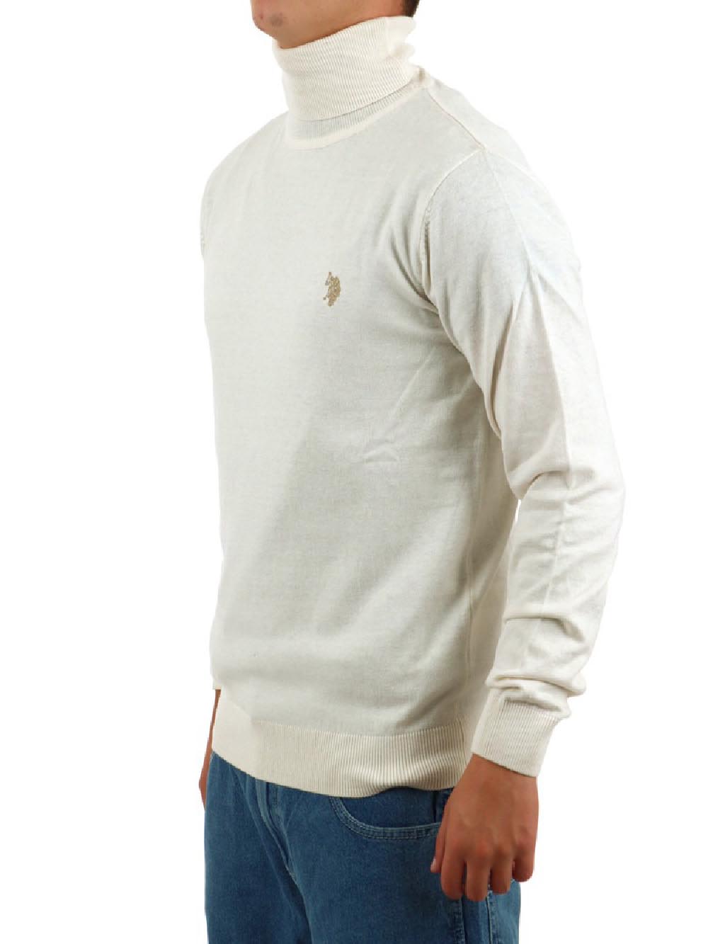 U.S. Polo Assn. Maglia Uomo Jonn 48847 Eh03 Panna