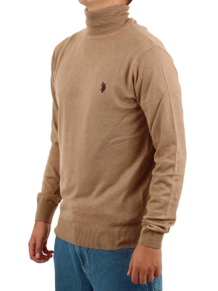 U.S. Polo Assn. Maglia Uomo Jonn 48847 Eh03 Cammello