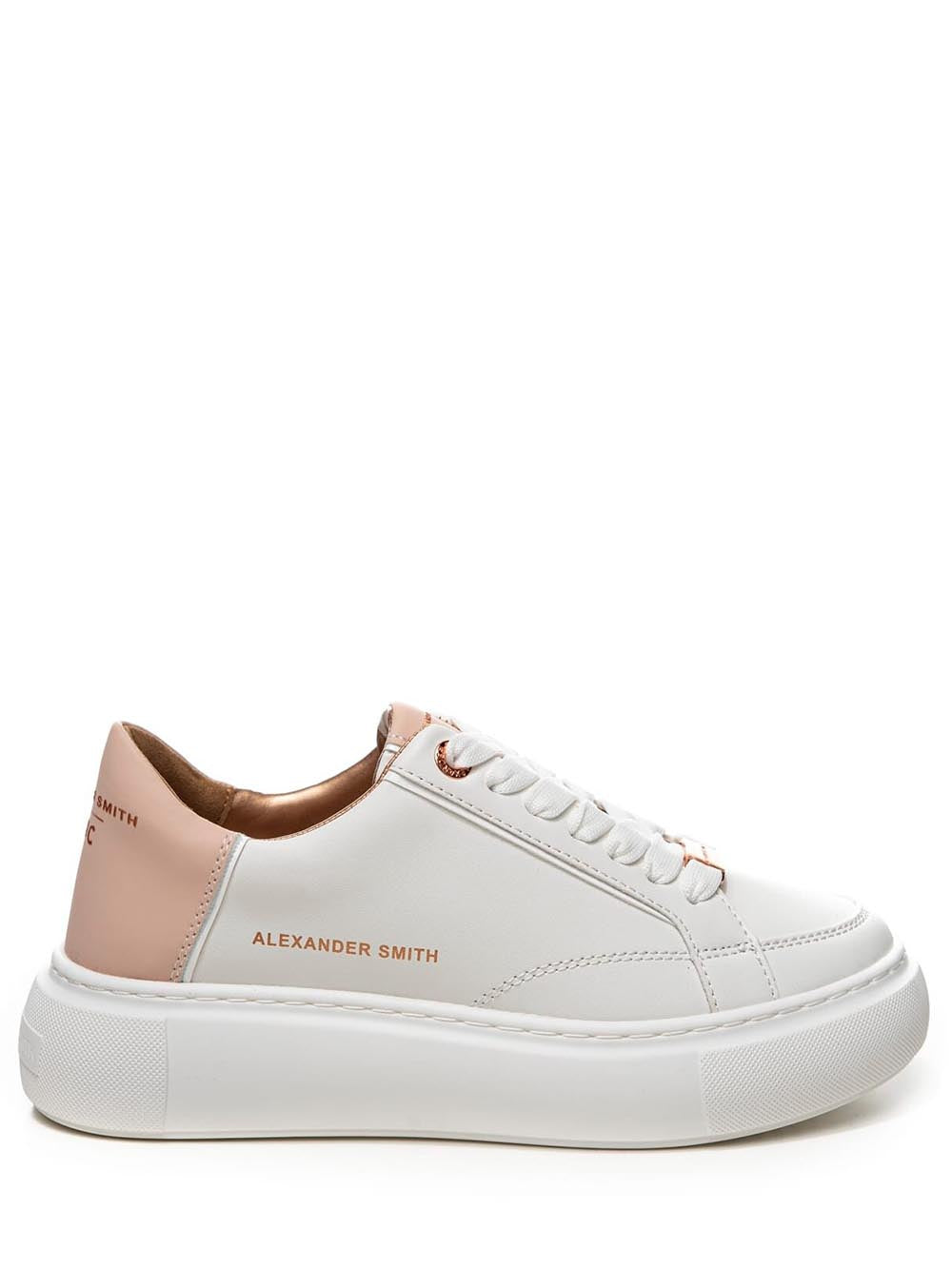 Alexander Smith Sneakers Donna Eco Greenwich Woman AeazegW-7649-Wpc Bianco/rosa