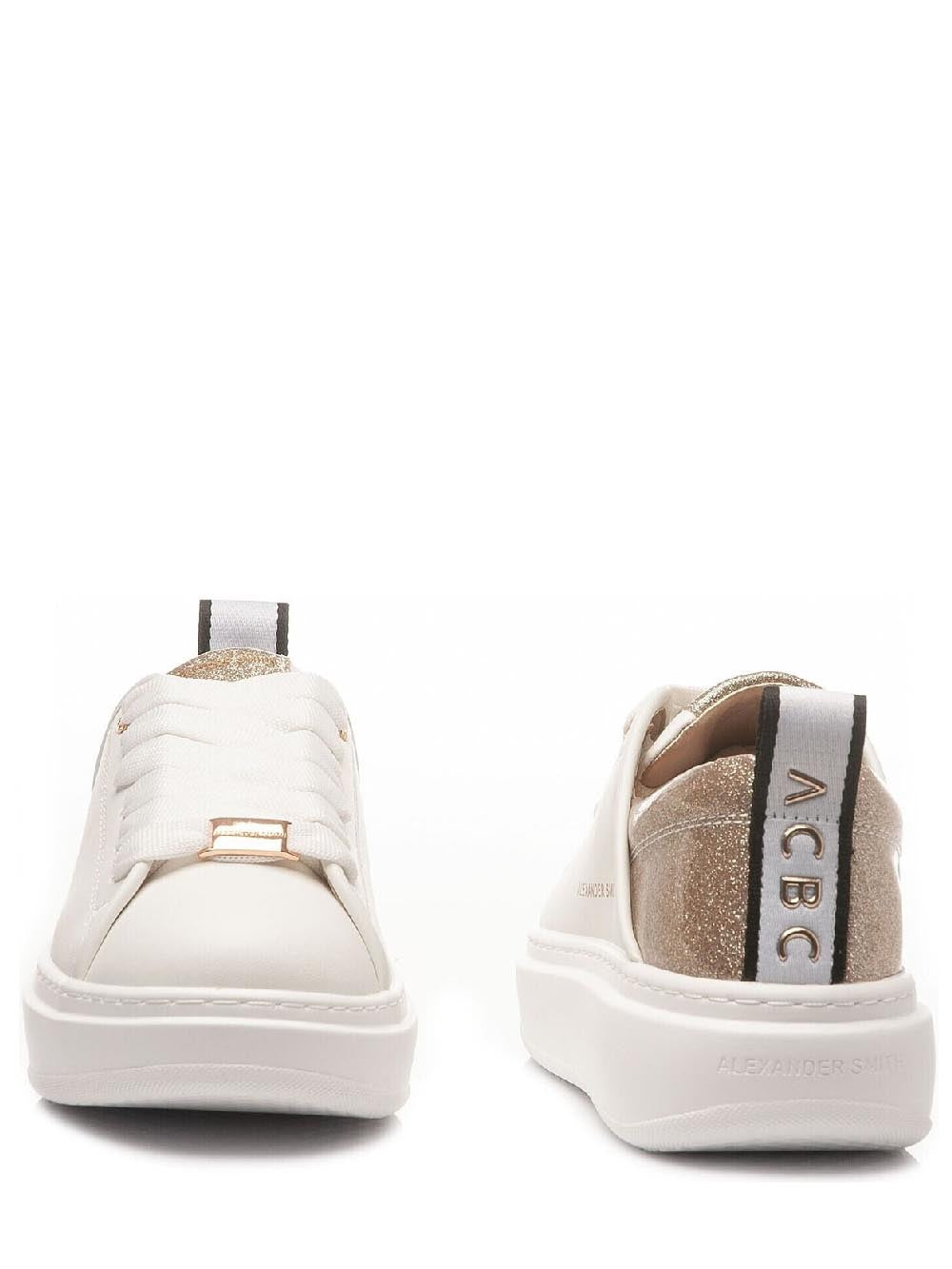 Alexander Smith Sneakers Donna Eco Wembley Woman AeazewW-6835-Wcp Bianco/Rame