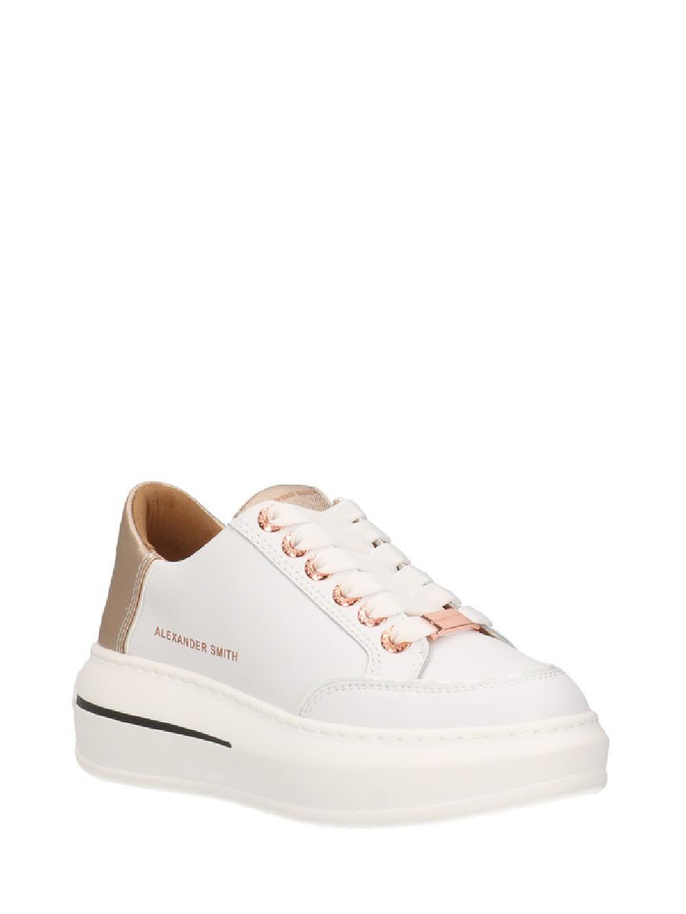 Alexander Smith Sneakers Donna Lancaster Woman AsazlsW-1894-Wcp Bianco/Rame