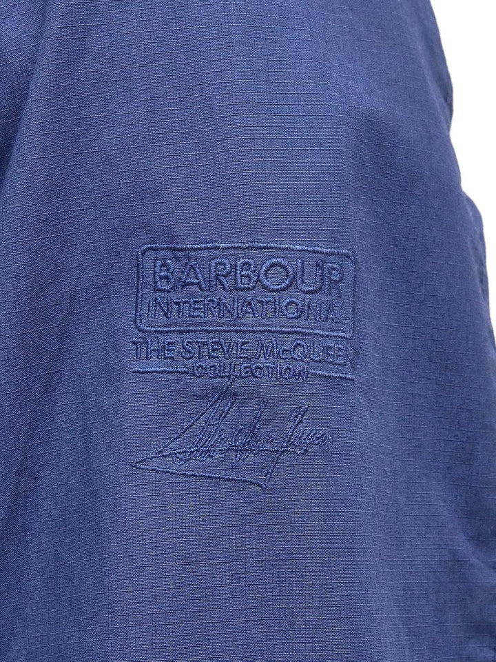 Barbour International Giubbino Uomo Mca0976 Workers Casual Blu