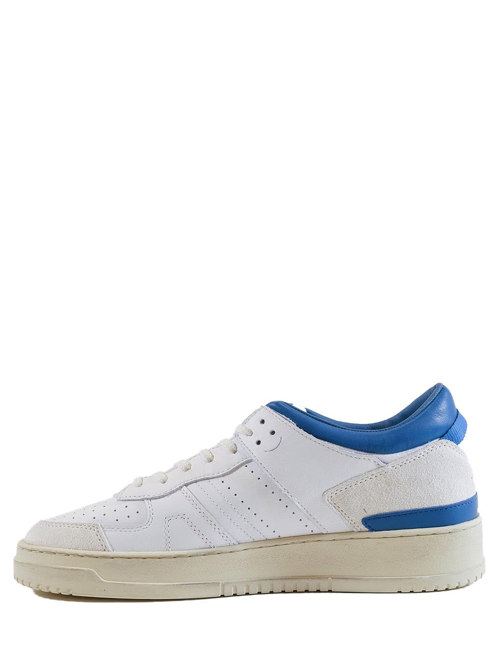 D.A.T.E. Sneakers Uomo Bianco bluette