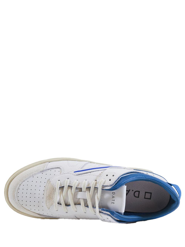 D.A.T.E. Sneakers Uomo Bianco bluette