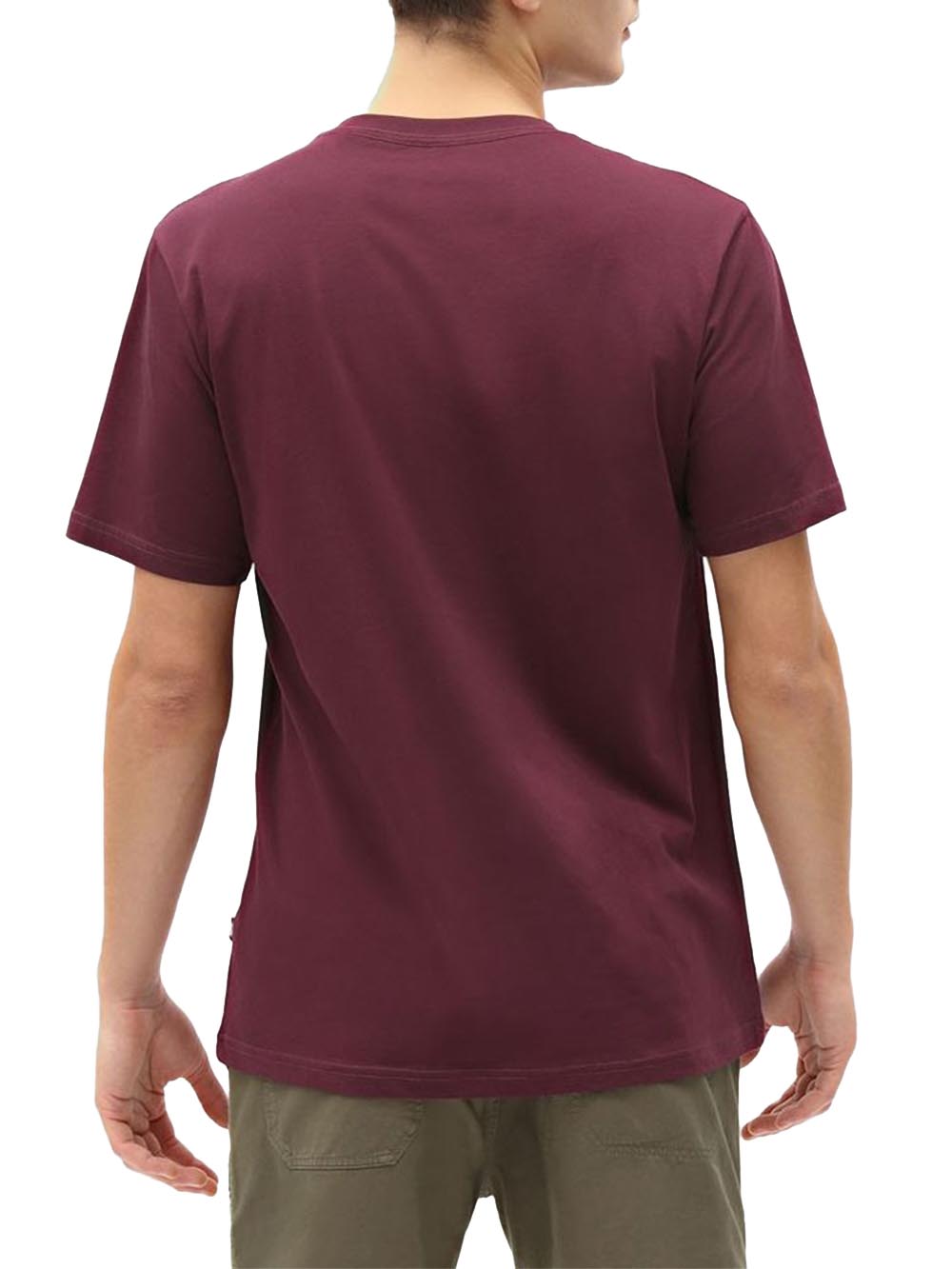 Dickies T-shirt Uomo Bordeaux