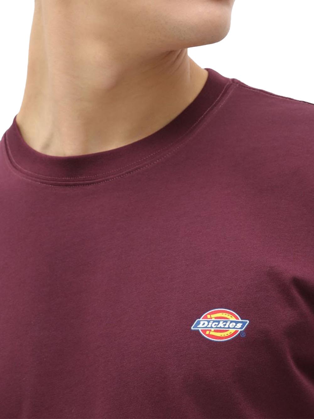 Dickies T-shirt Uomo Bordeaux