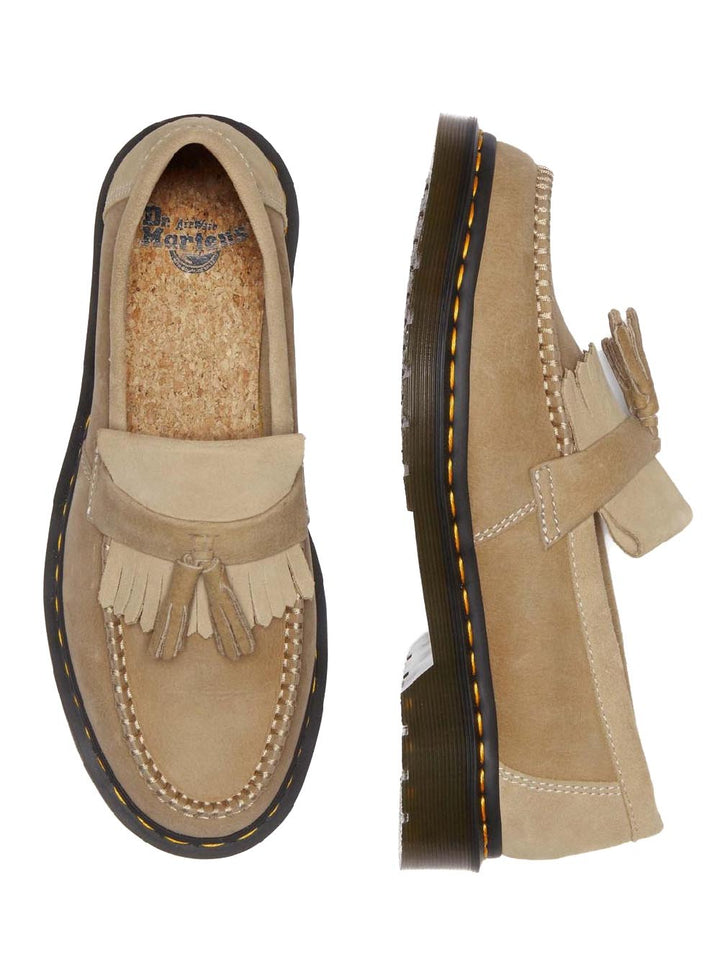 Dr. Martens Mocassino Donna Adrian Tumbled Nubuck Crema