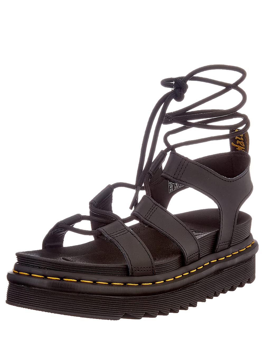 Dr. Martens Sandalo Donna Nartilla Hydro Nero