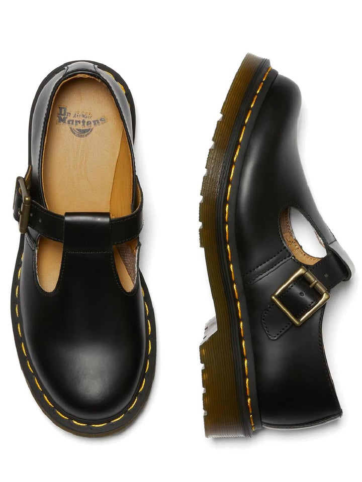 Dr. Martens Scarpa Donna Polley Smooth Nero