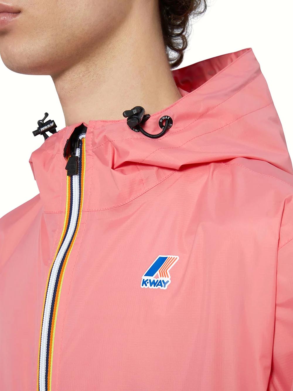 K-Way Giubbino Unisex Rosa pesca