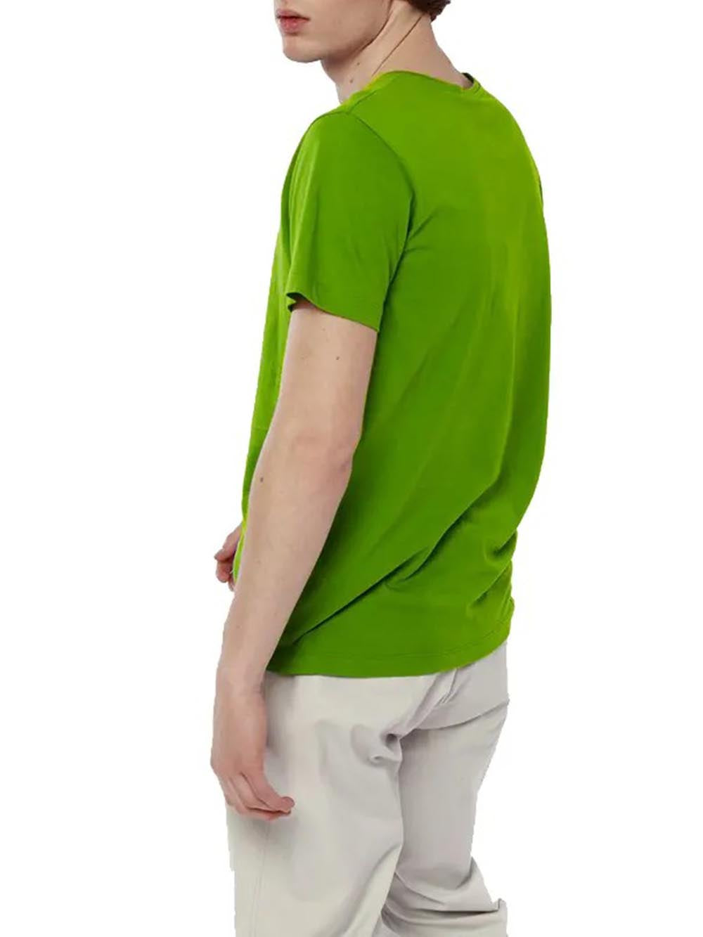 K-Way T-shirt Uomo Verde fluo