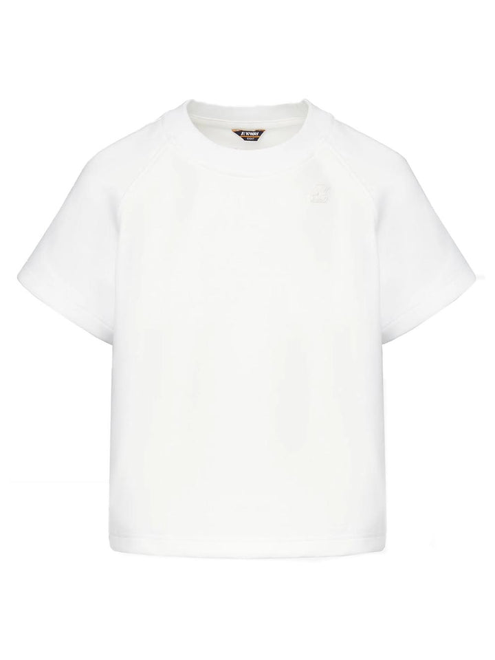 K-Way T-shirt Donna K51259w Guendaline Light Spacer Bianco