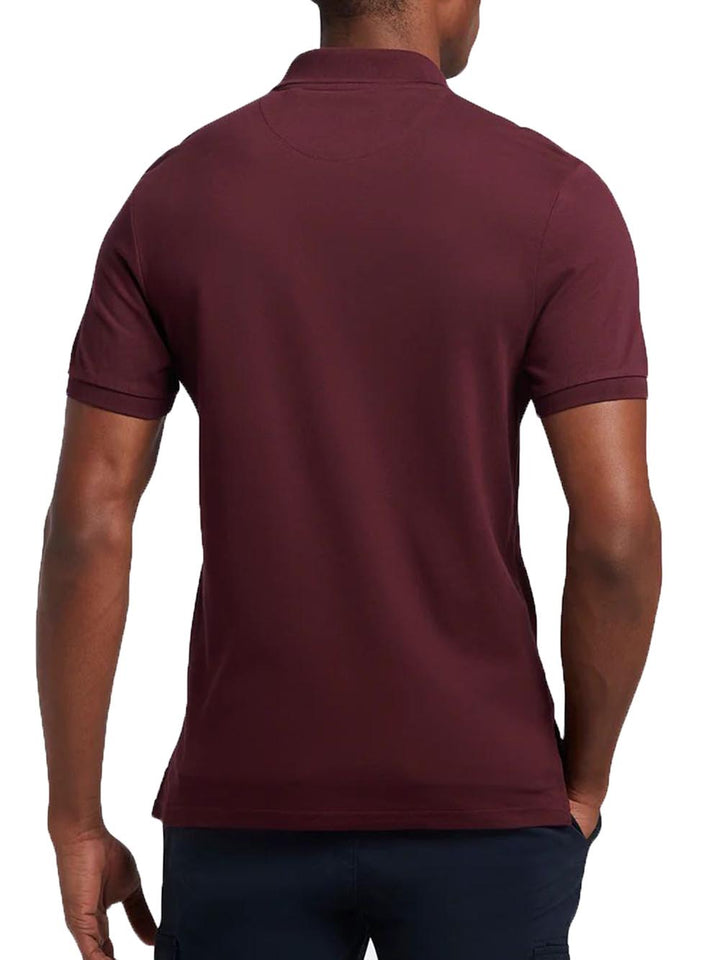 Lyle & Scott Polo Uomo Bordeaux