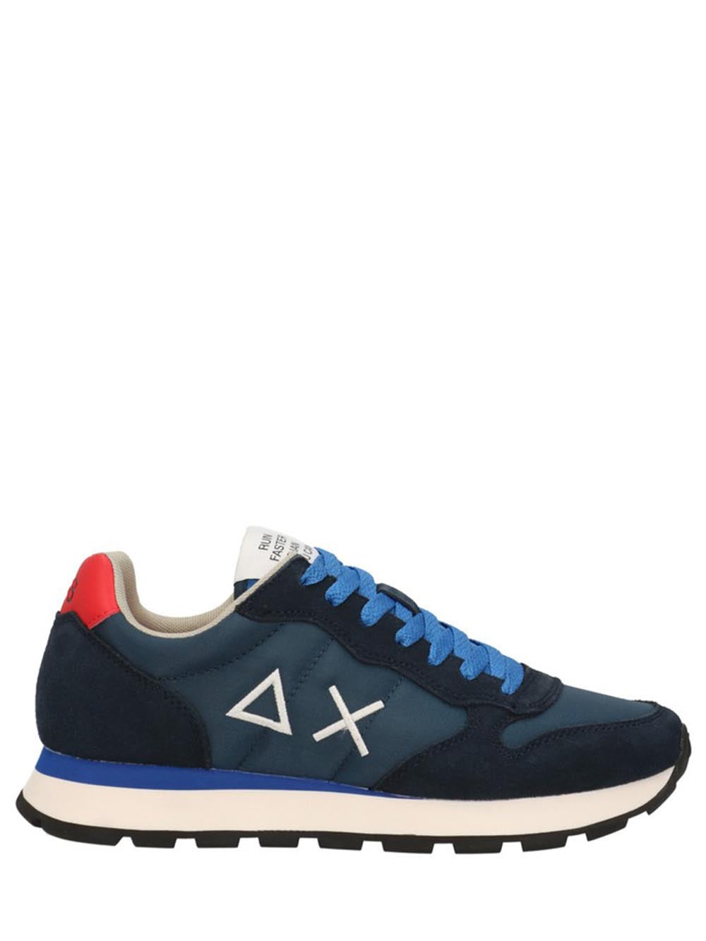 SUN68 Sneakers Uomo Z34101 Tom Solid Blu