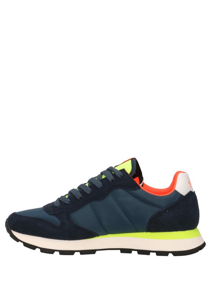 SUN68 Sneakers Uomo Z34102 Tom Fluo Blu