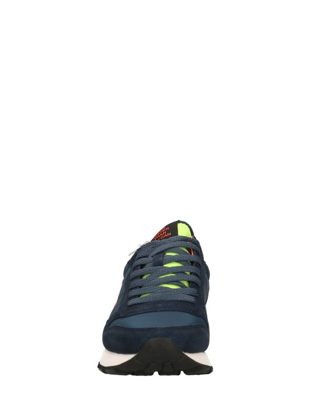 SUN68 Sneakers Uomo Z34102 Tom Fluo Blu