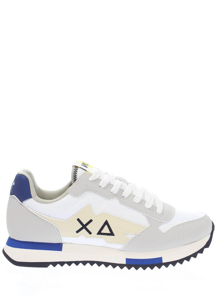 SUN68 Sneakers Uomo Z34120 Niki Solid Bianco