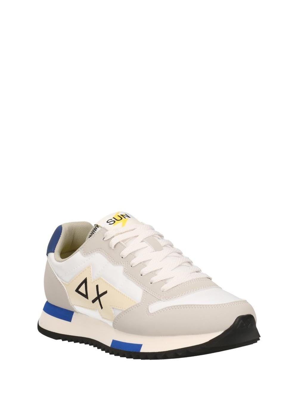 SUN68 Sneakers Uomo Z34120 Niki Solid Bianco