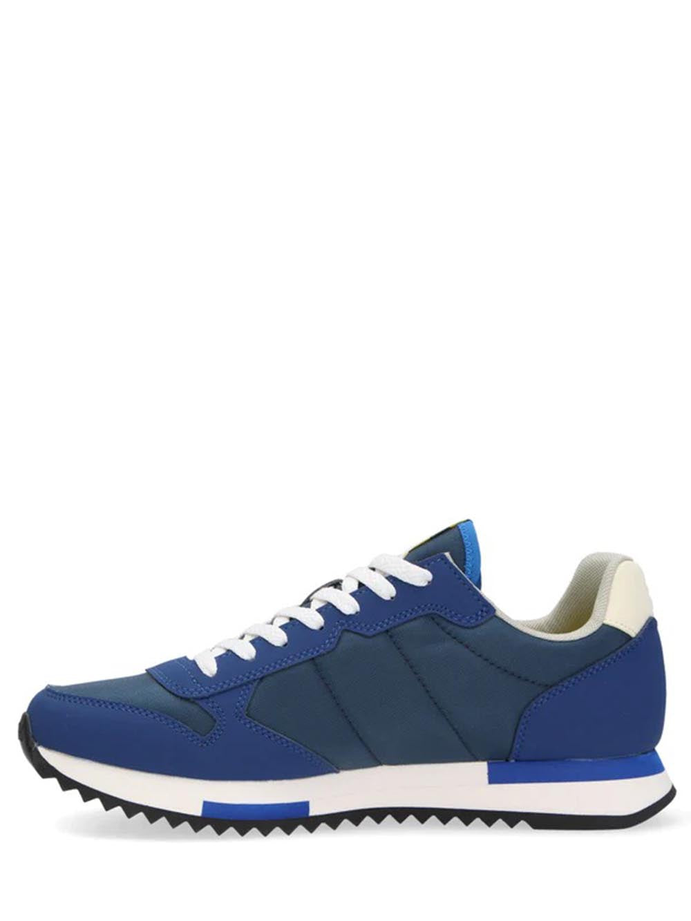 SUN68 Sneakers Uomo Z34120 Niki Solid Blu