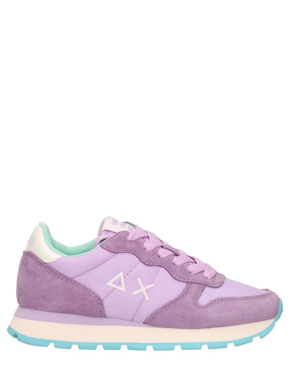 SUN68 Sneakers Donna Z34201 Ally Solid Nylon Lilla