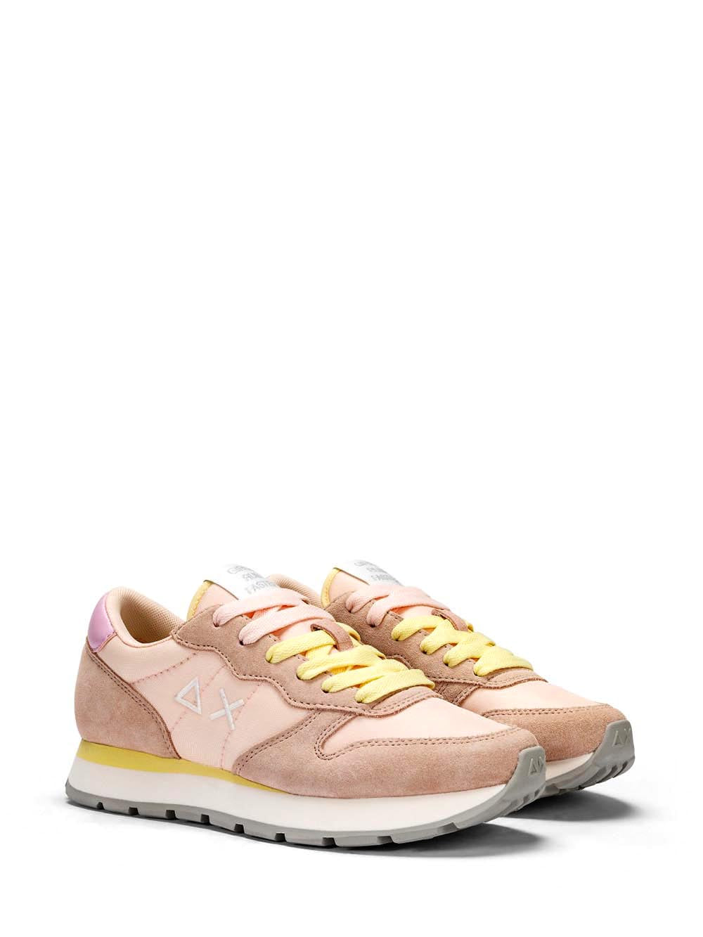 SUN68 Sneakers Donna Z34201 Ally Solid Nylon Rosa cipria