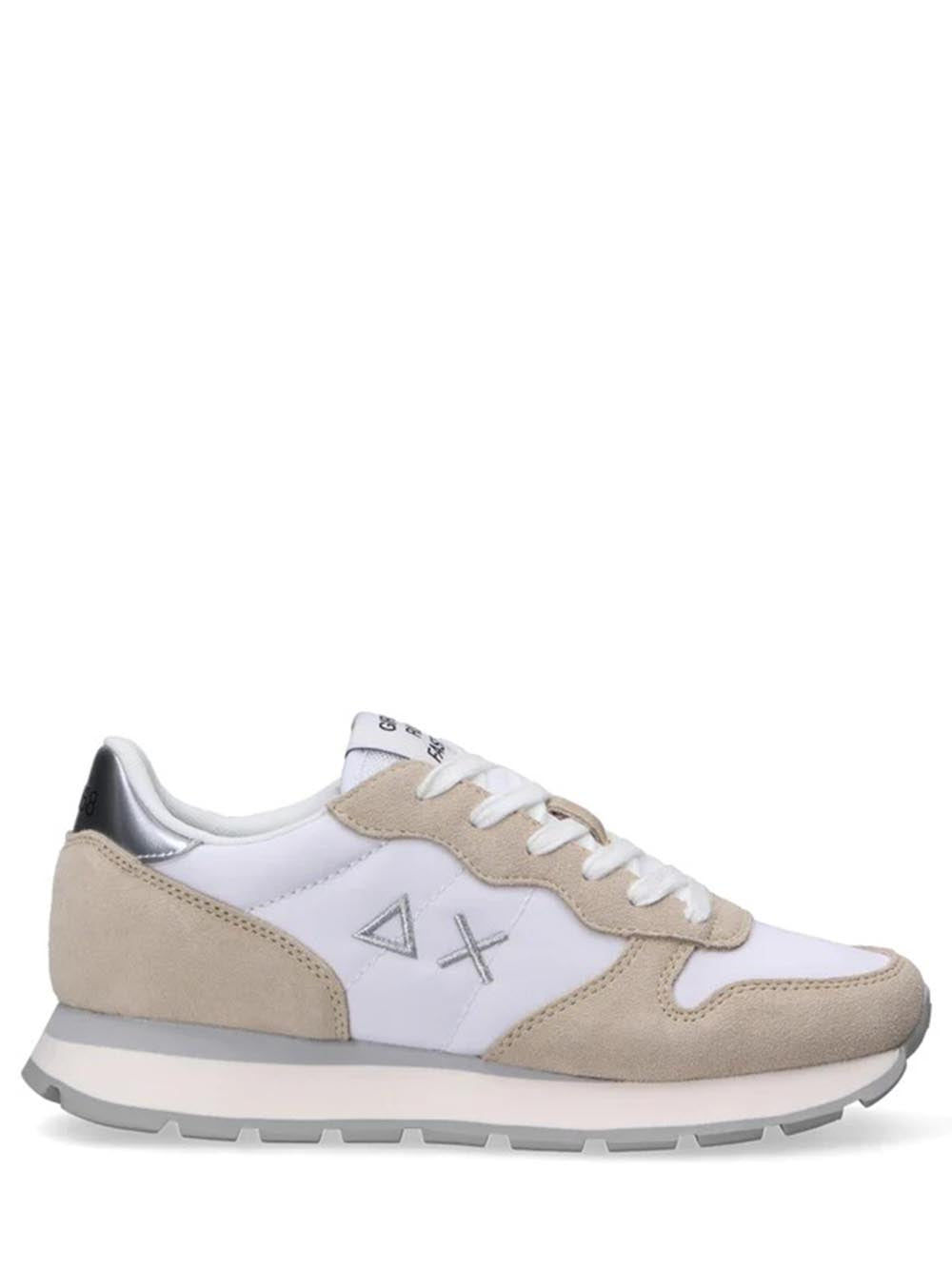 SUN68 Sneakers Donna Z34202 Ally Gold Silver Bianco/Panna