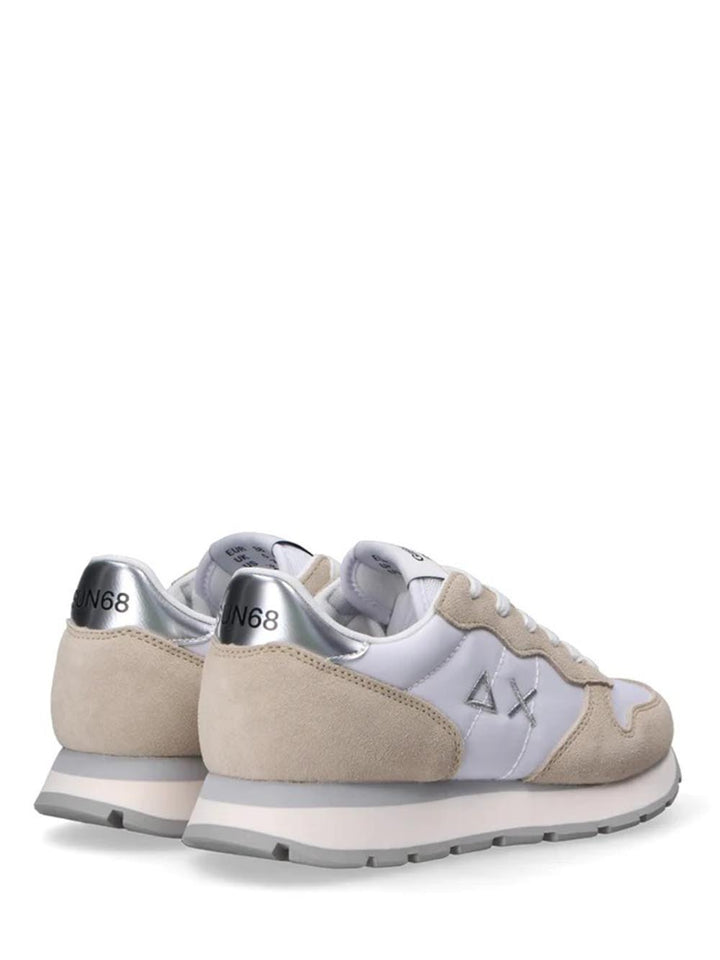 SUN68 Sneakers Donna Z34202 Ally Gold Silver Bianco/Panna