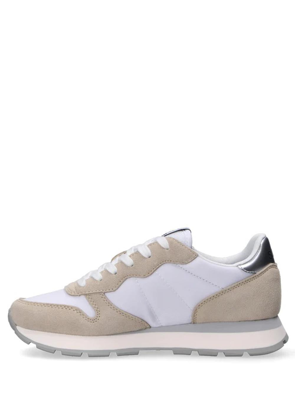 SUN68 Sneakers Donna Z34202 Ally Gold Silver Bianco/Panna