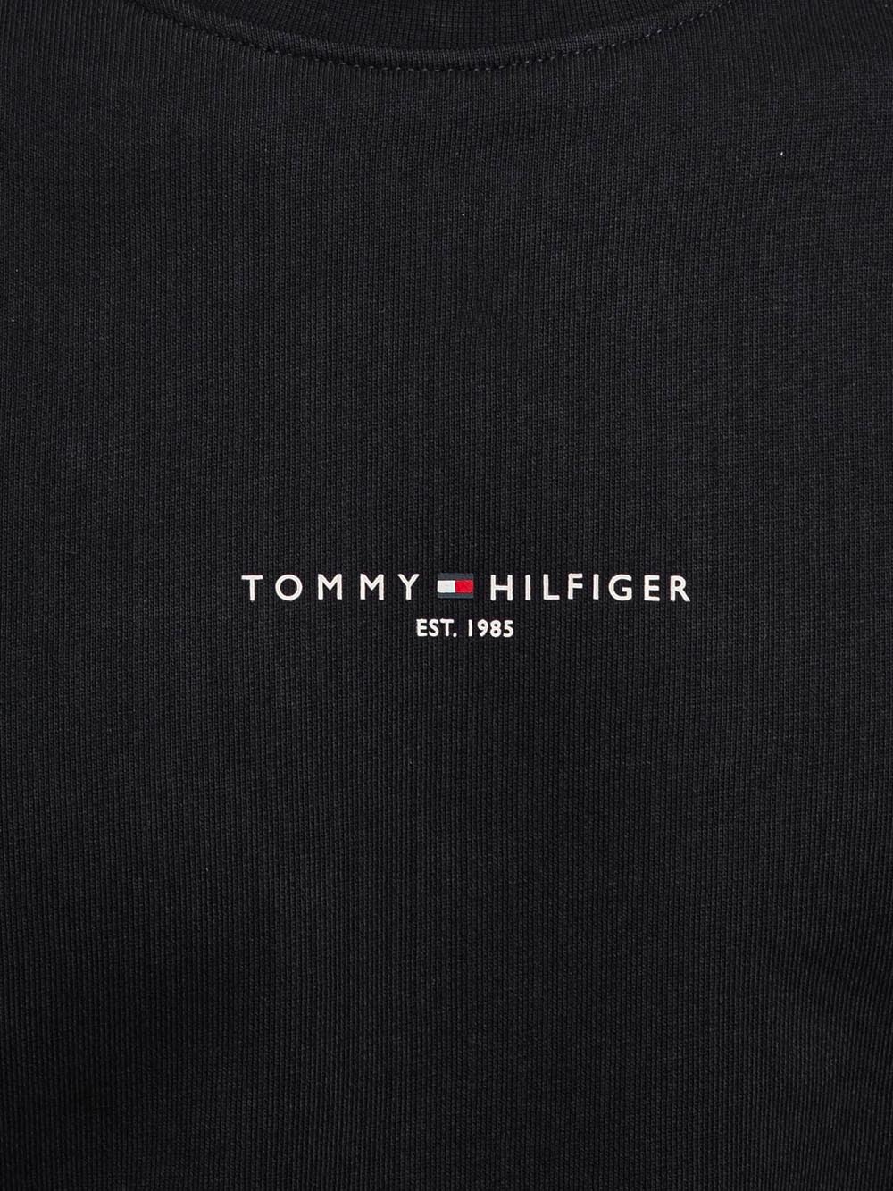 Tommy Hilfiger Felpa Uomo Mw0mw33640 Nero