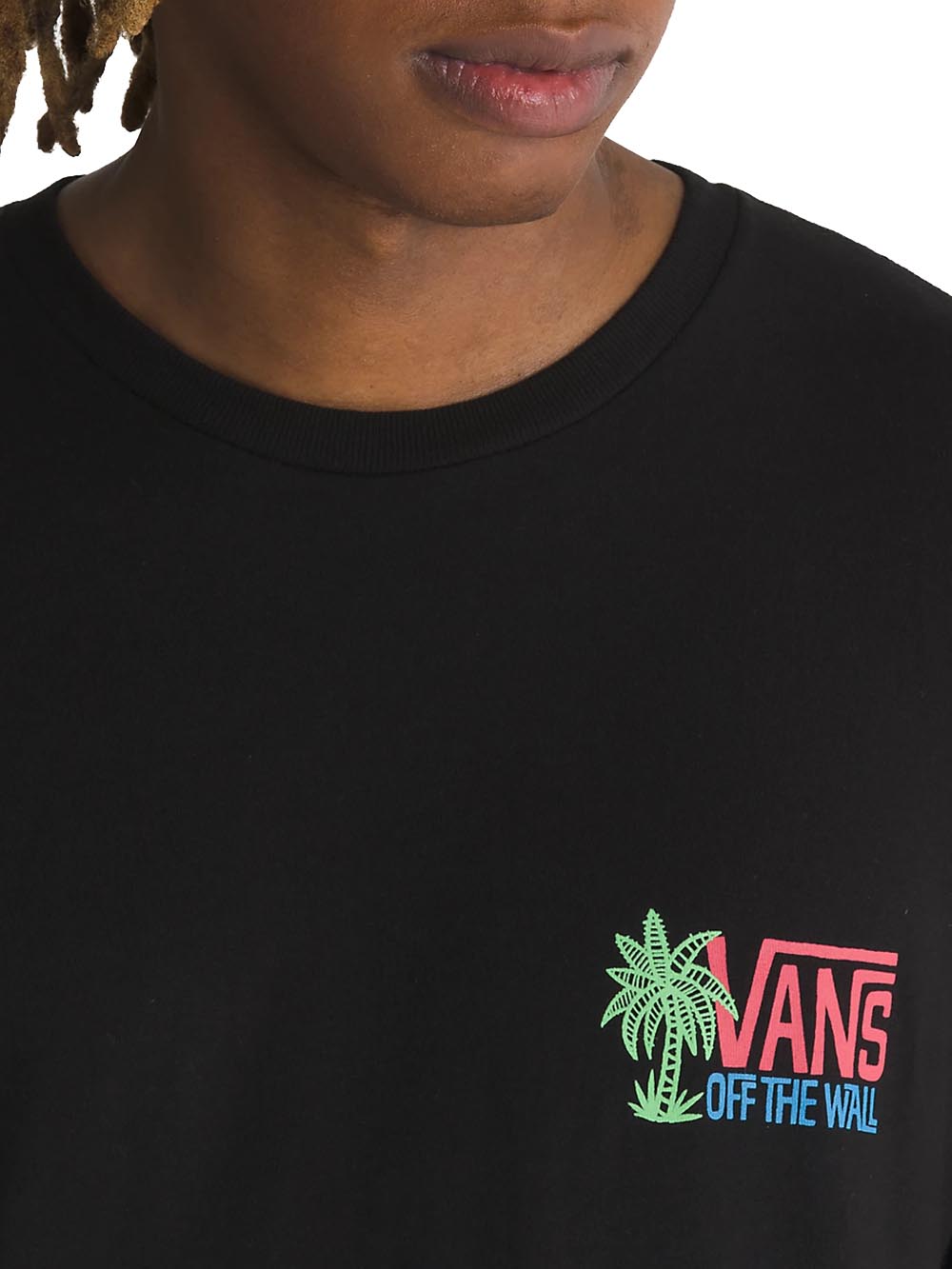 Vans T-shirt Uomo Nero